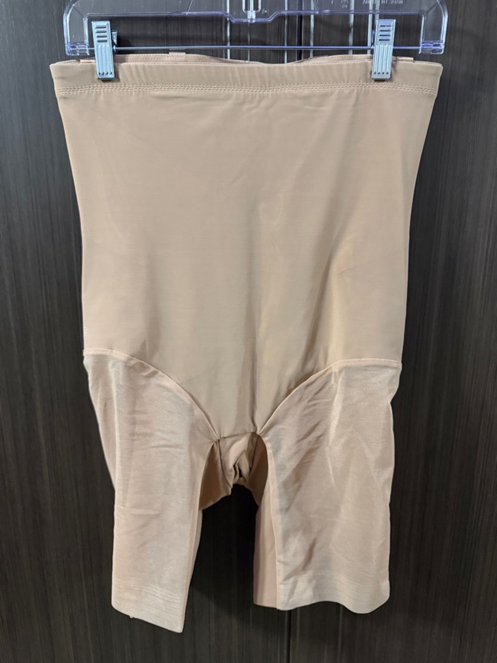 Honeylove High-Waist Shaping Shorts in Nude